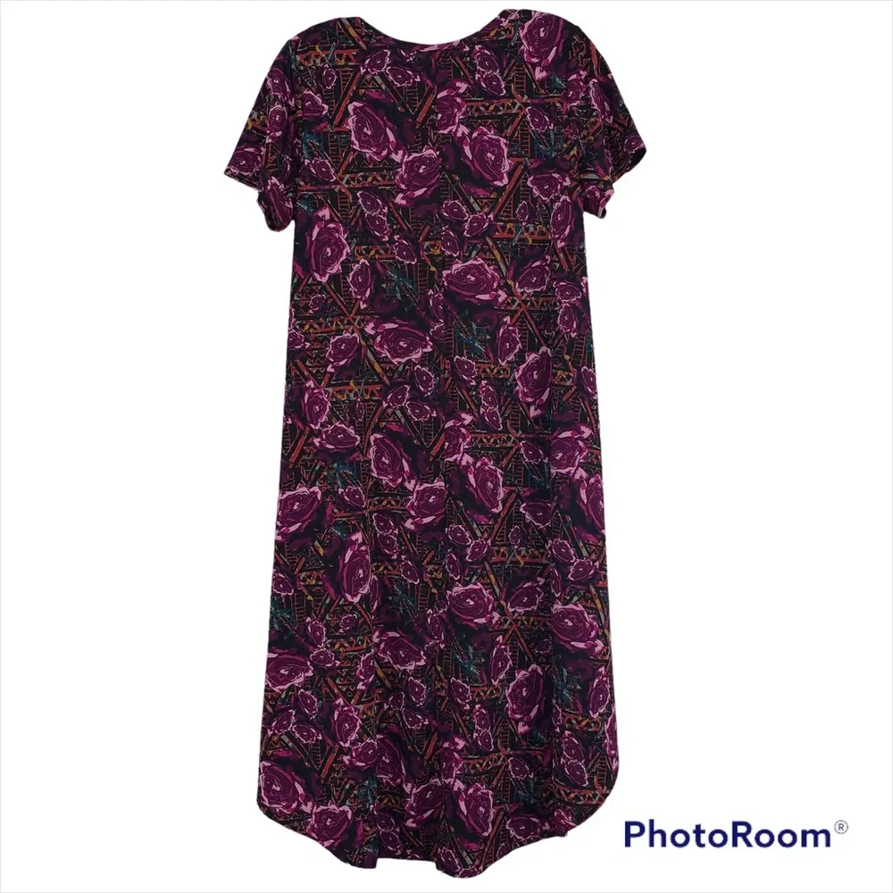 LuLaRoe size Small high low hem short sleeve dress - Picture 8 of 8